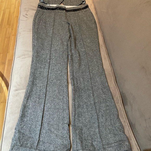 Beautiful two piece vest and pants with leather - Picture 6 of 6